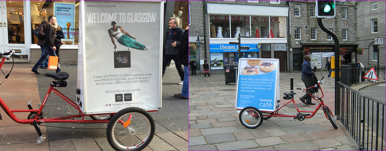 Adbikes for hire in Manchester